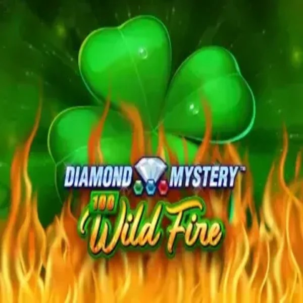 Diamond Mystery 100 Wild Fire slot visual from Greentube available on potmannicasinos.fi