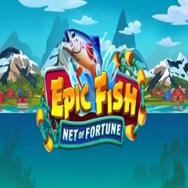 Epic Fish Net of Fortune slot logo by Quickspin at Potmanni Casino