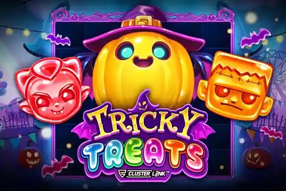 Try Tricky Treats slot by Push Gaming on potmannicasinos.fi – logo image
